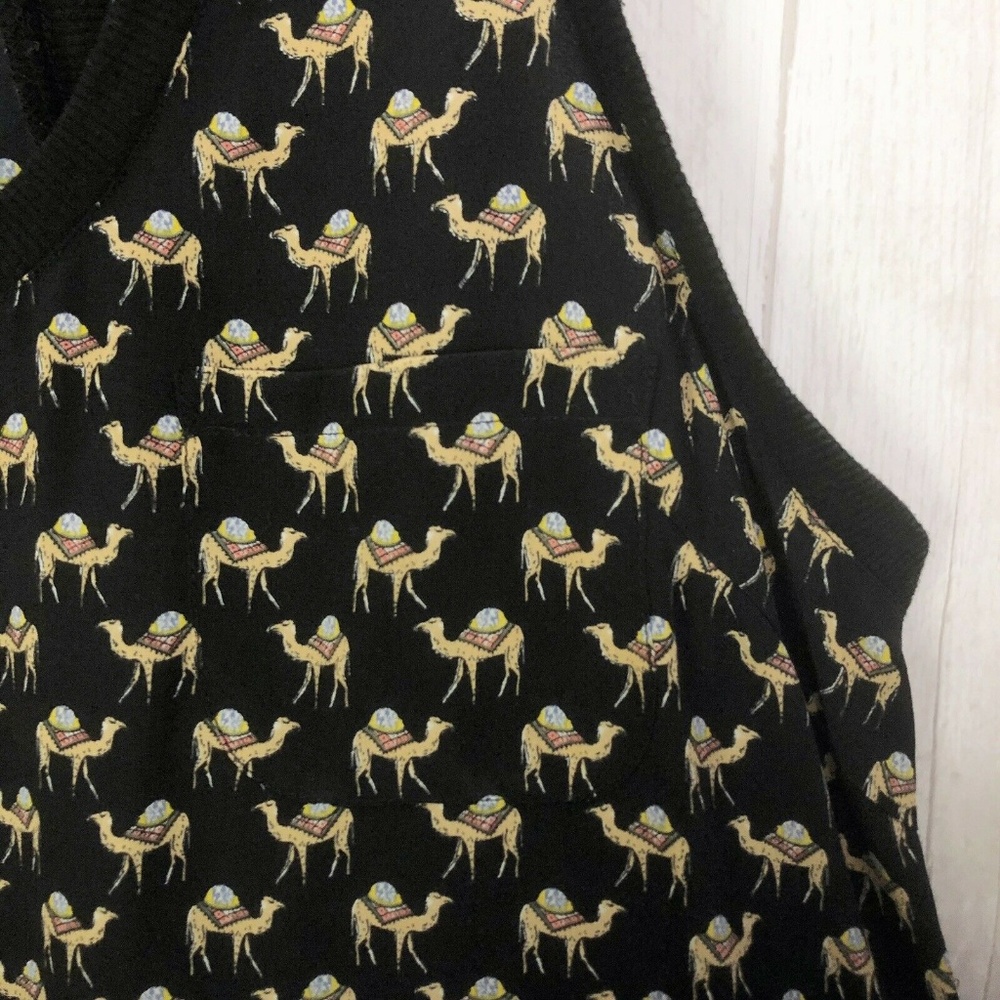 ❌SOLD❌ [Joie] Silk Camel Racerback Pocket Tank Top - Picture 5 of 8
